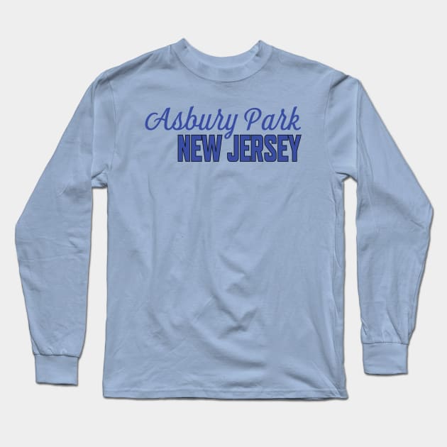 Asbury Park Long Sleeve T-Shirt by MAS Design Co